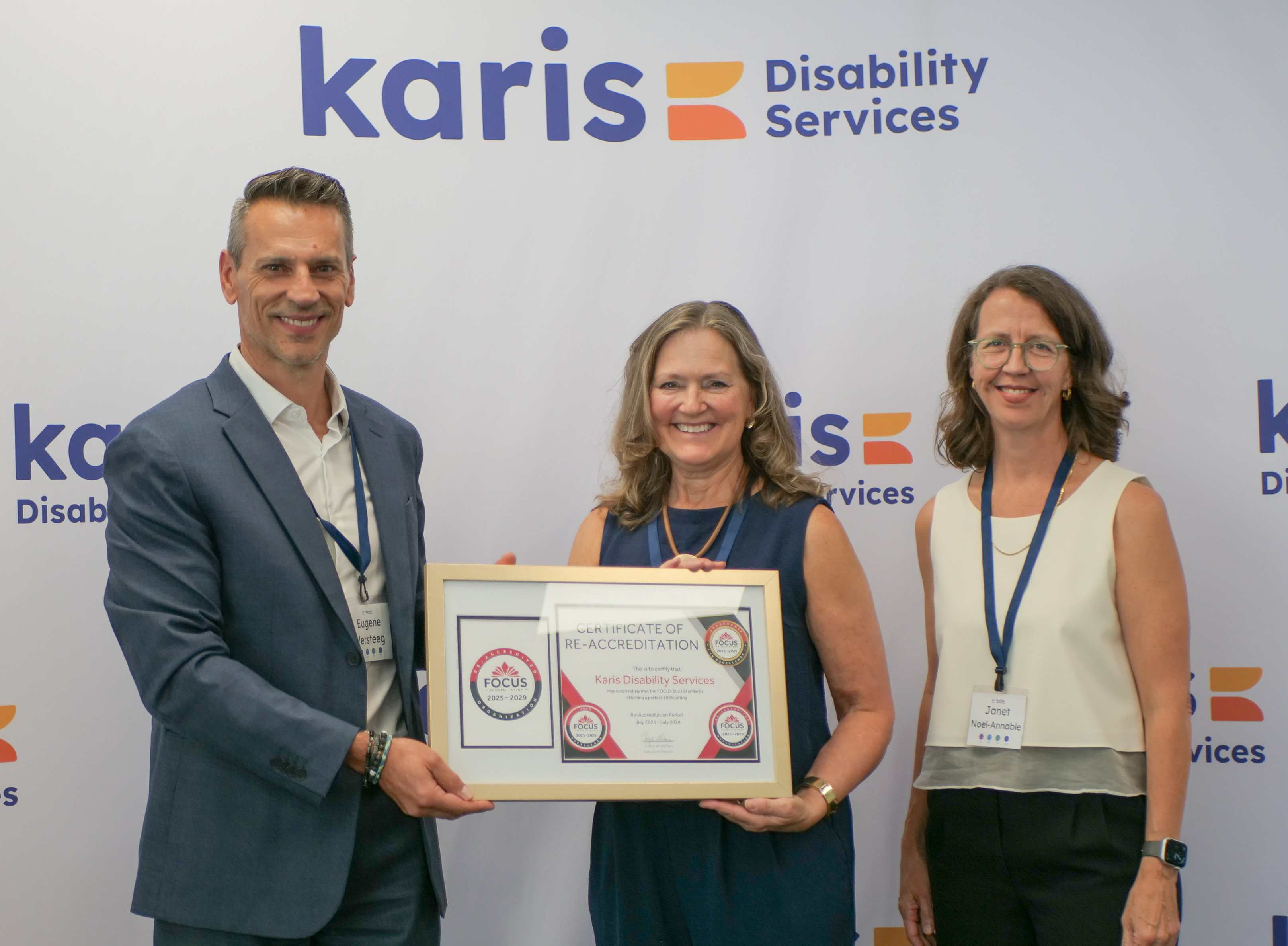 FOCUS Accreditation Recognizes Karis with 100% Excellence and Leadership in Excellence Awards