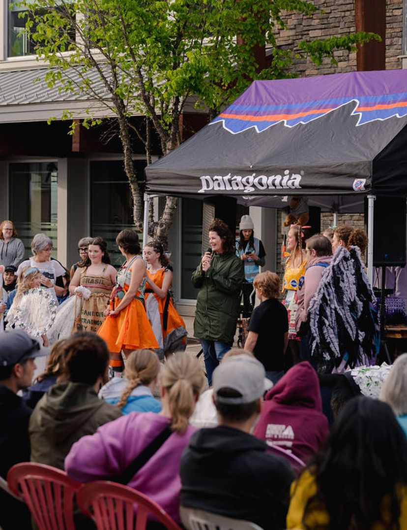fashion show in the streets
