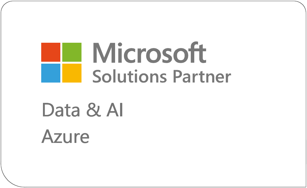 Microsoft Data and AI Solutions Partner badge