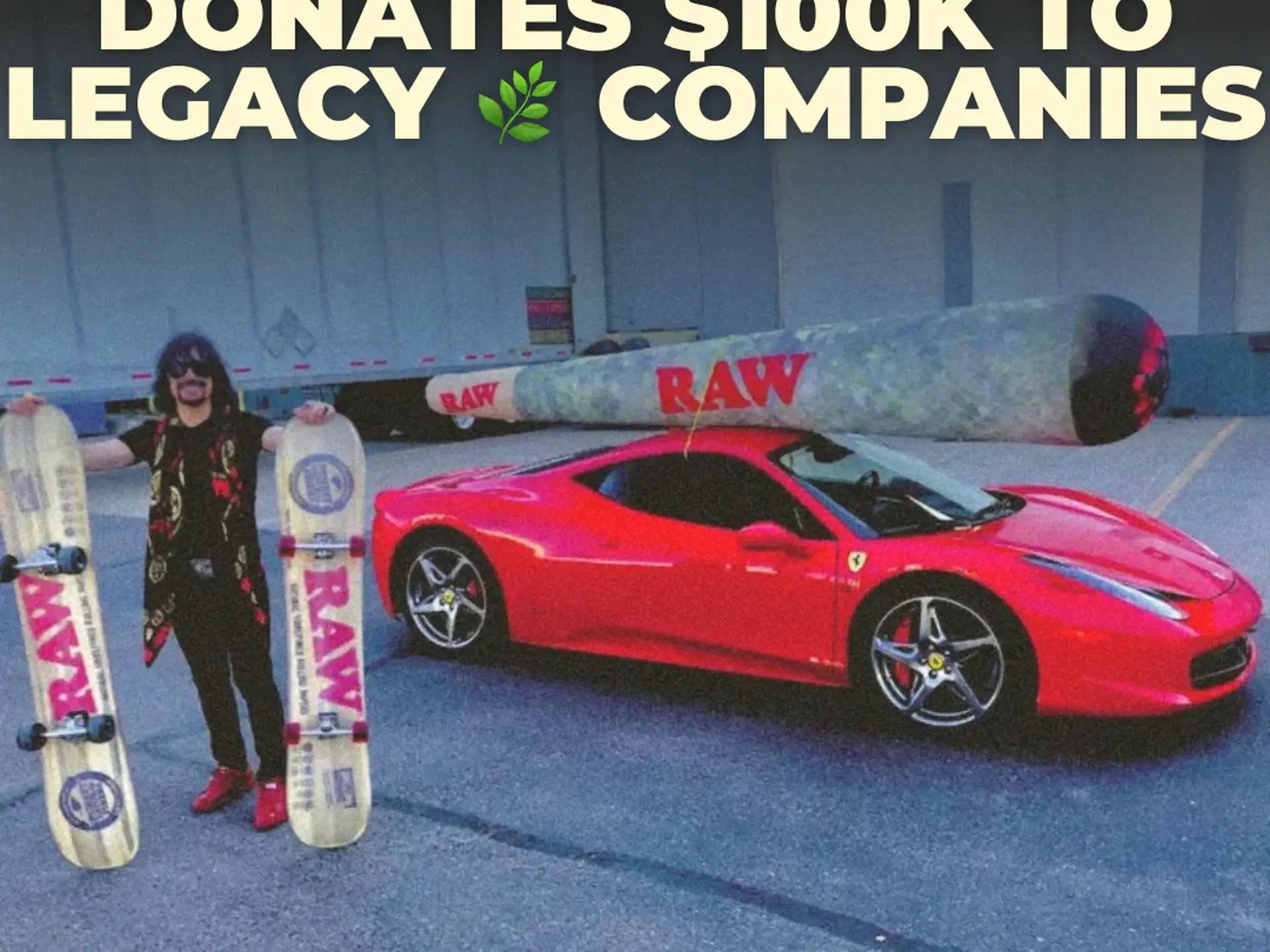 RAW Rolling Papers aids cannabis businesses with a massive donation to JUSTÜS Foundation