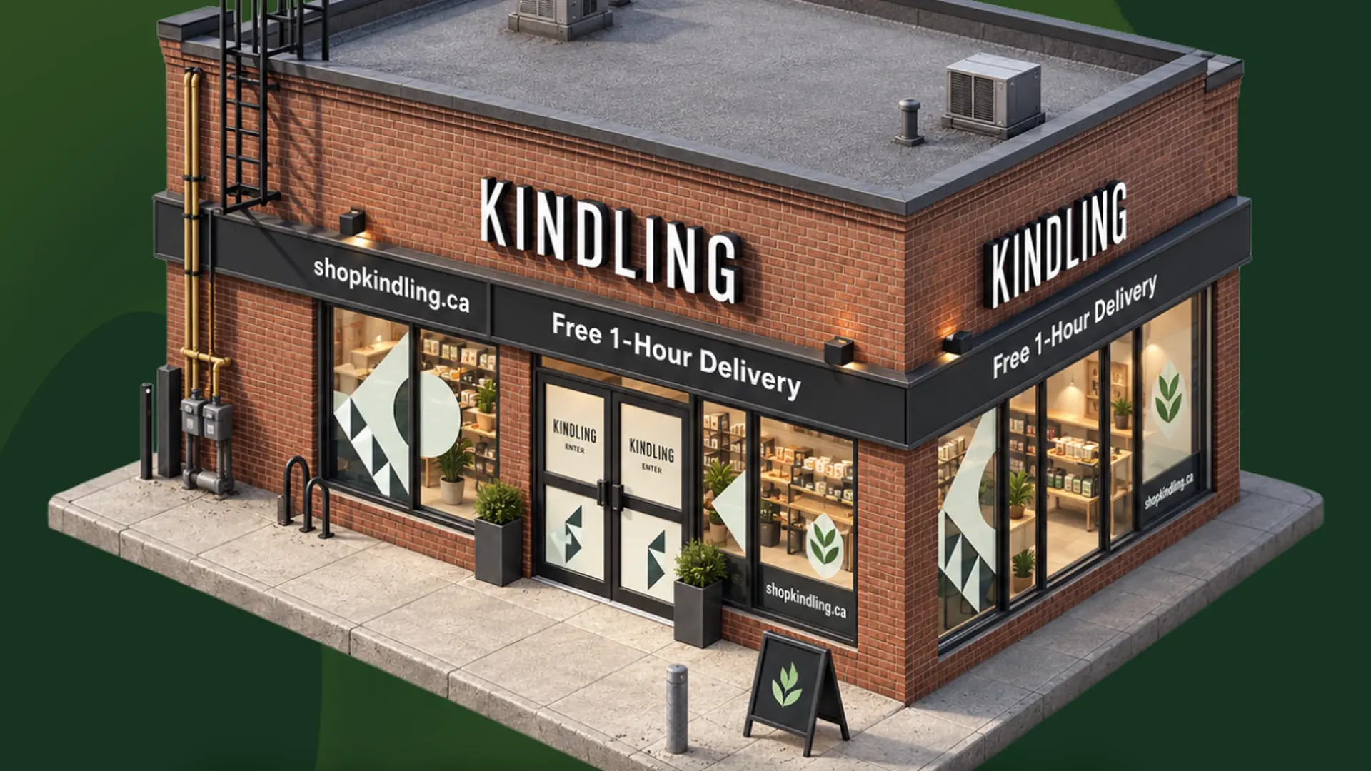 kindling cannabis 1 hour free delivery location thumbnail