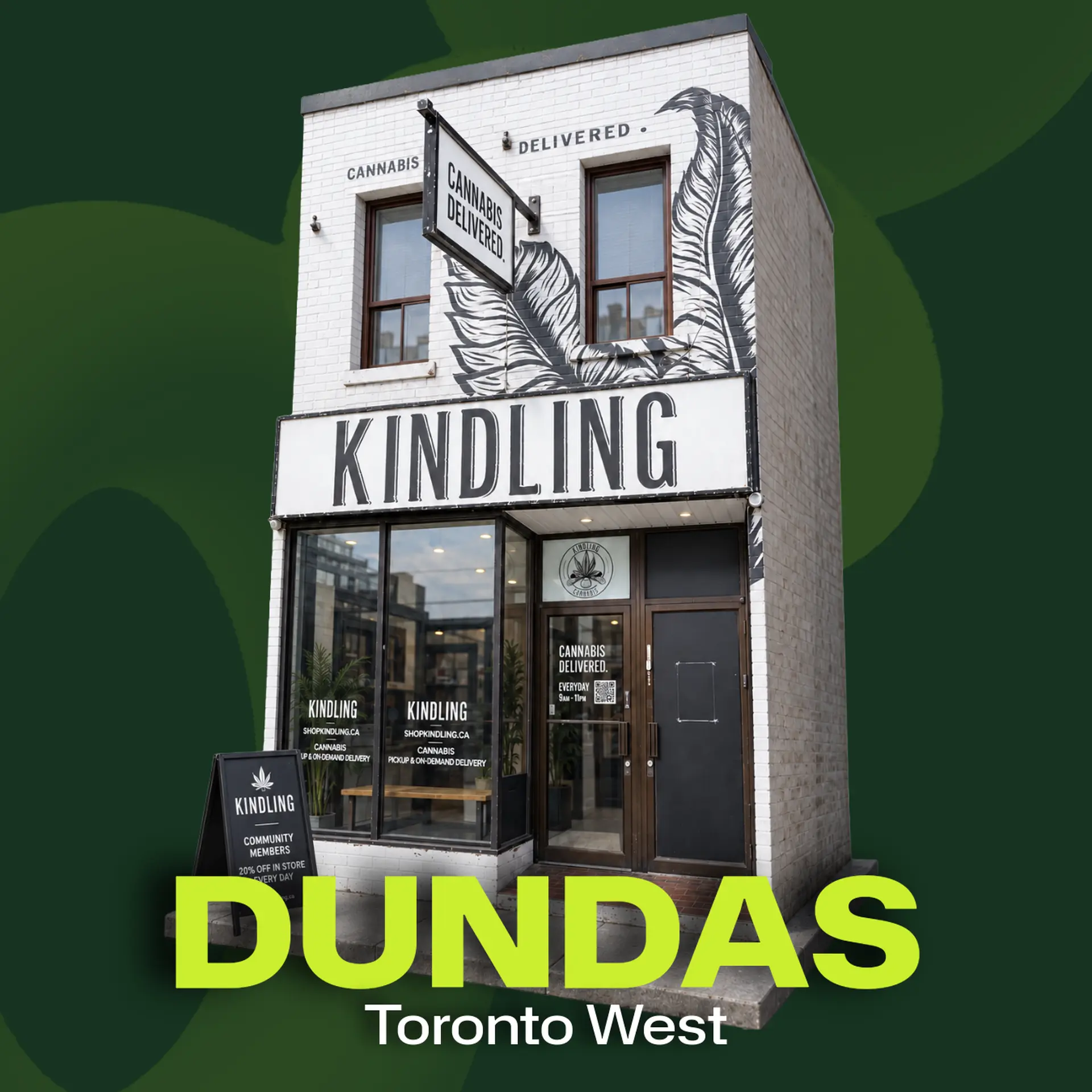 kindling cannabis 1 hour free delivery location thumbnail