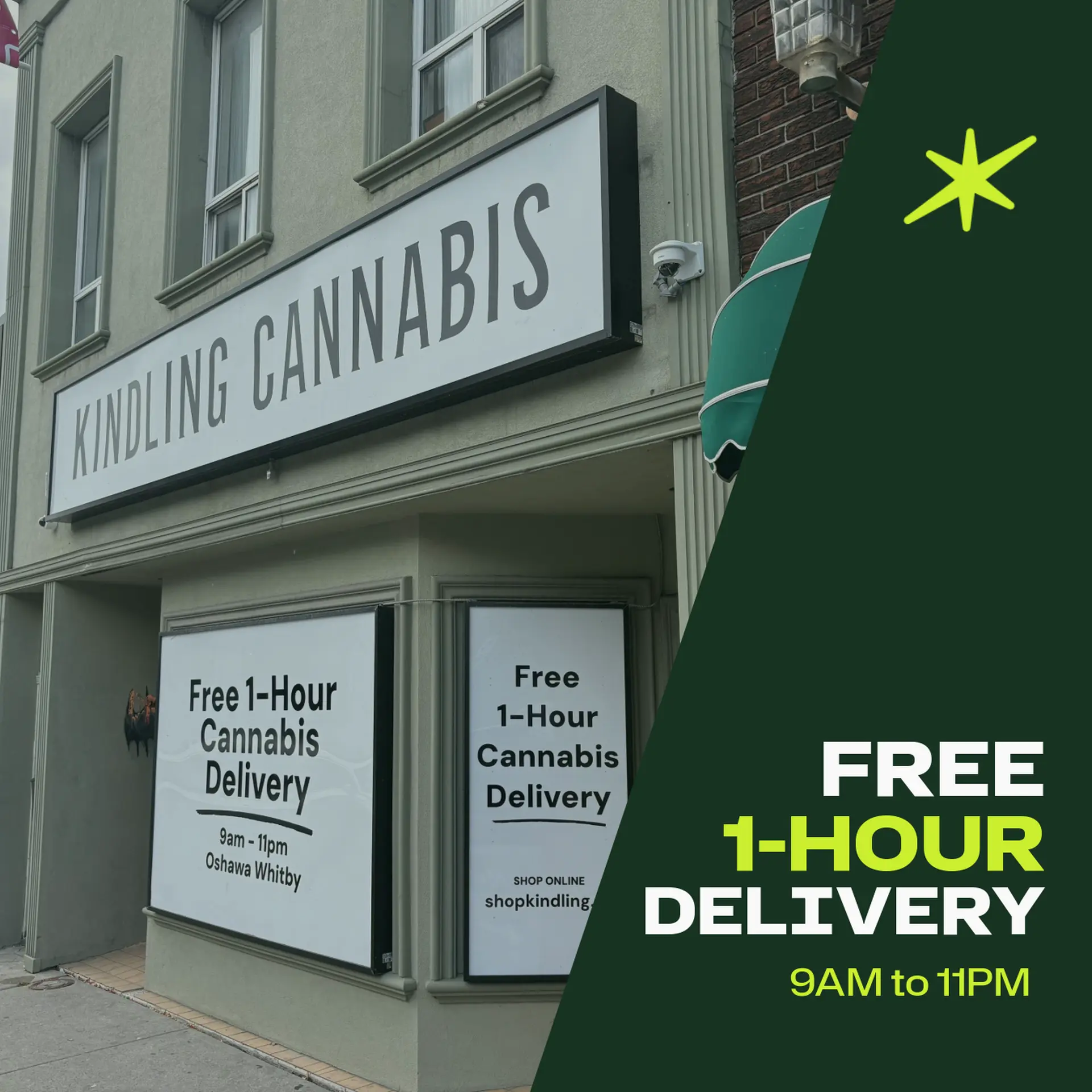kindling cannabis 1 hour free delivery location thumbnail