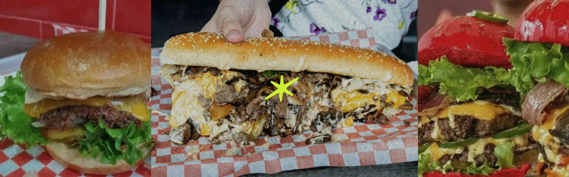 meadowvale best munchies gladiator burger with kindling cannabis logo