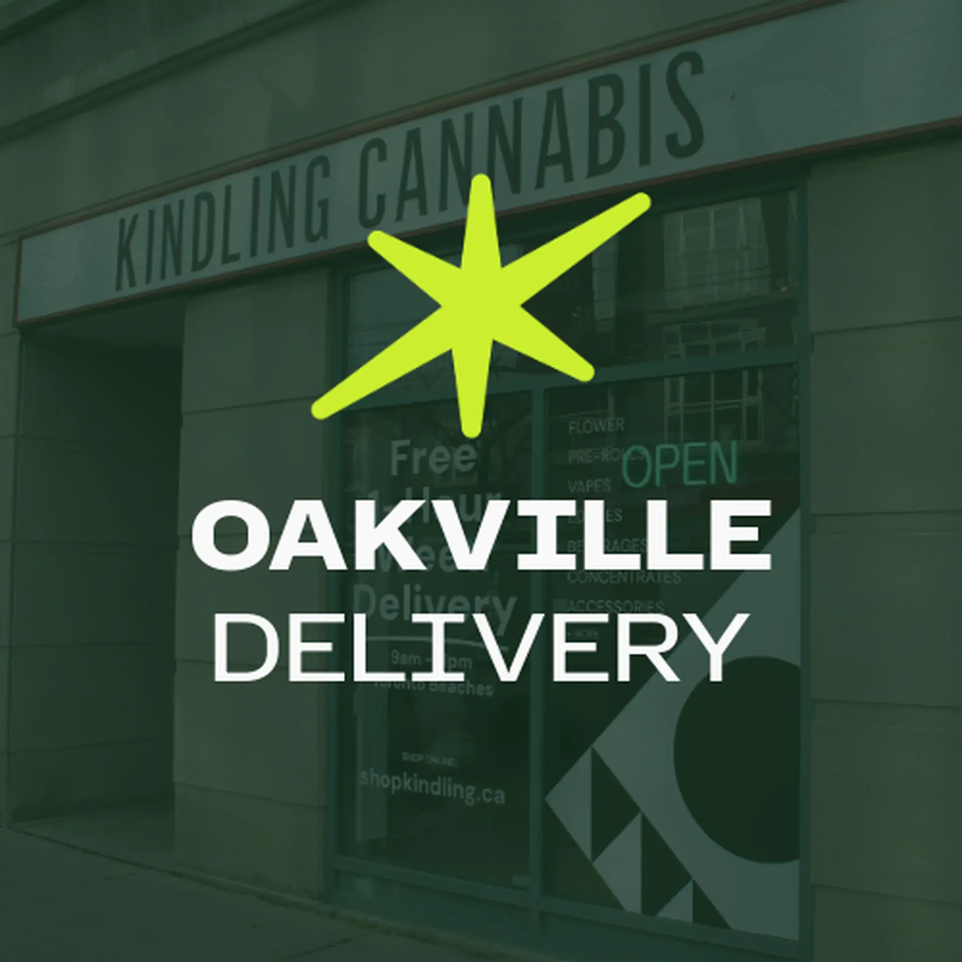 kindling cannabis delivery service under 1 hour store oakville
