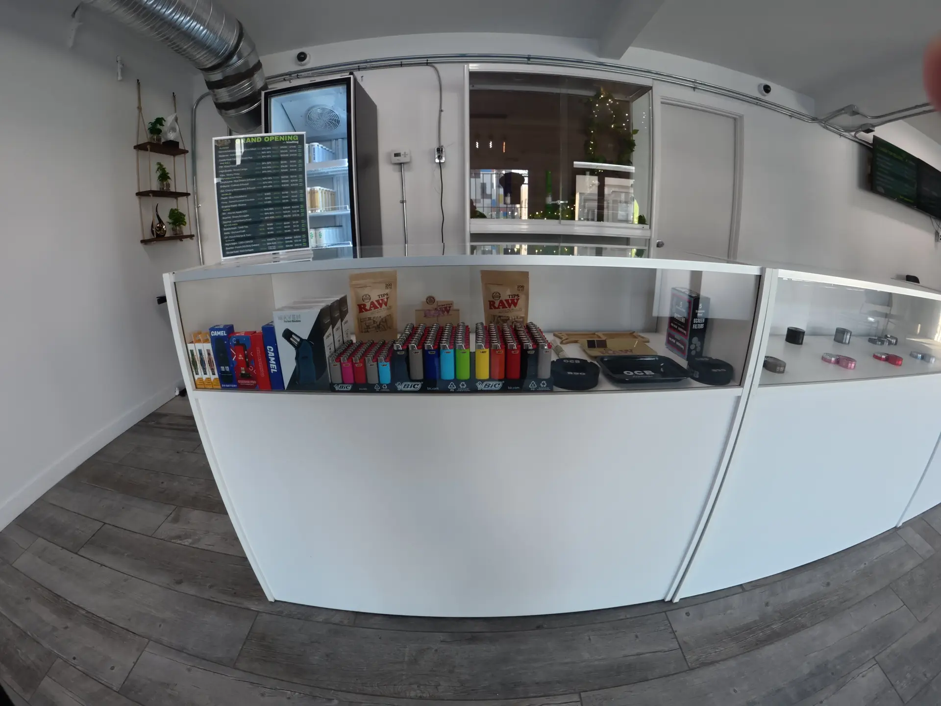 inside store calgary 4th street kindling cannabis