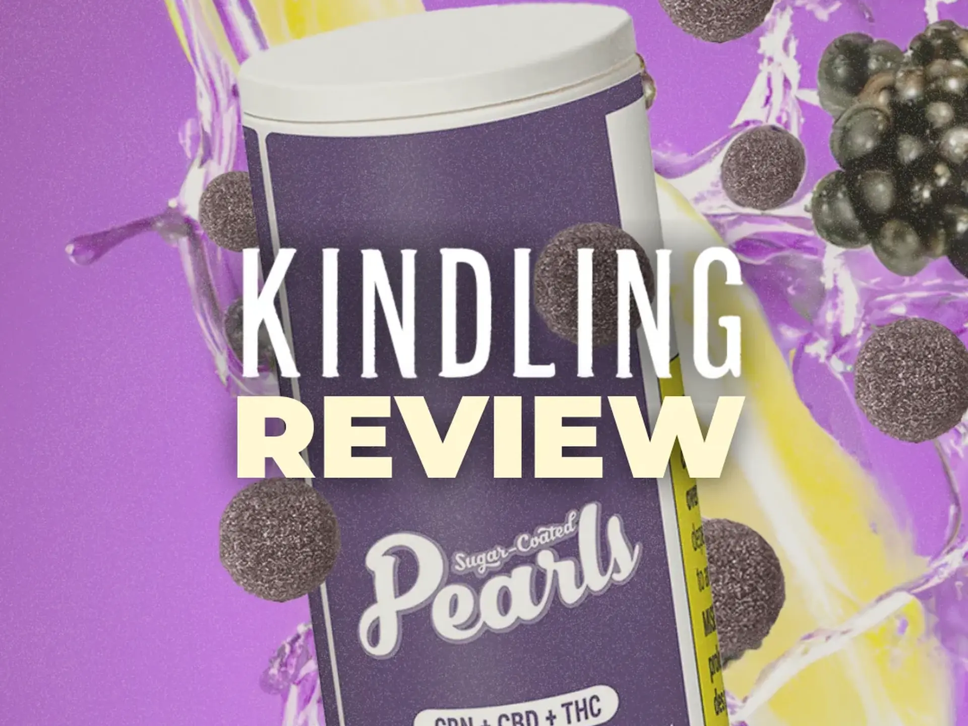 REVIEW: Pearls - Blackberry Lemonade 1:1:1 CBN/CBD/THC