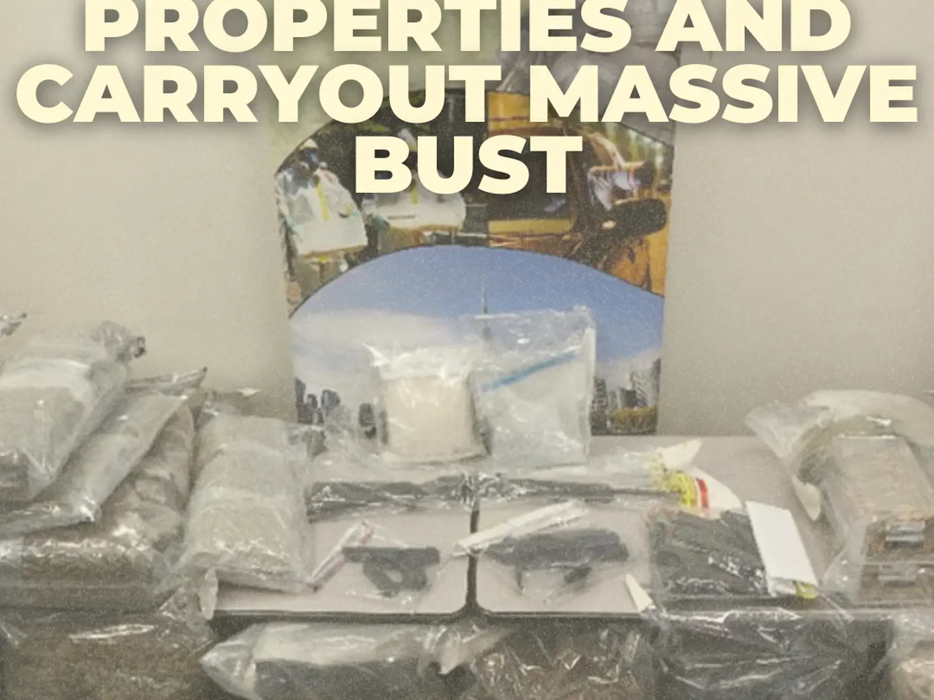 RCMP Raid 3 Ontario Properties and Carryout Massive Drug Bust