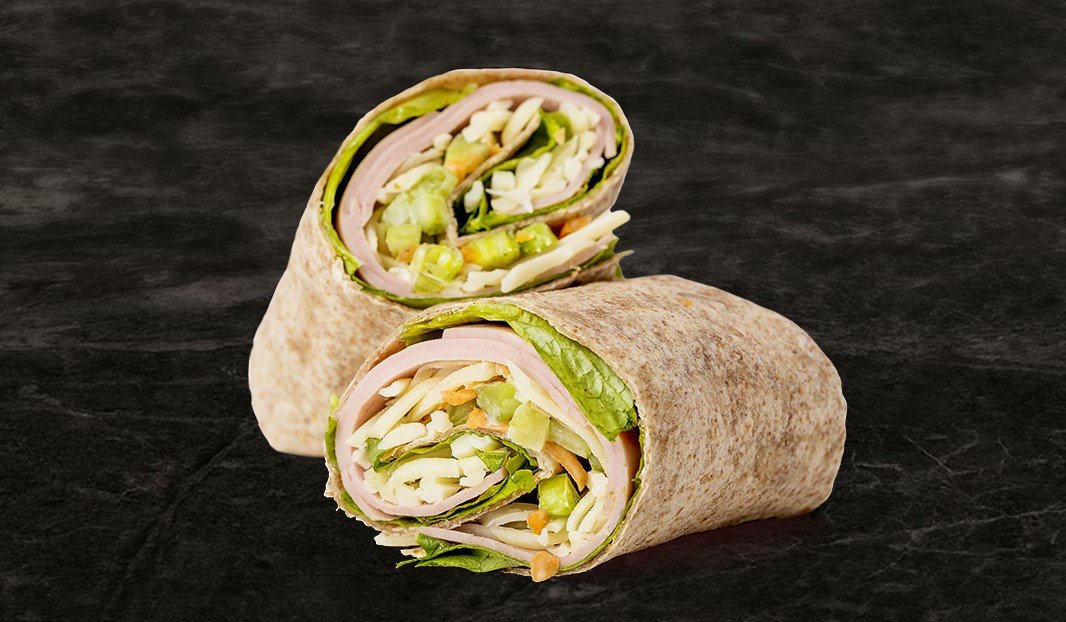 Wrap au poulet avec légumes