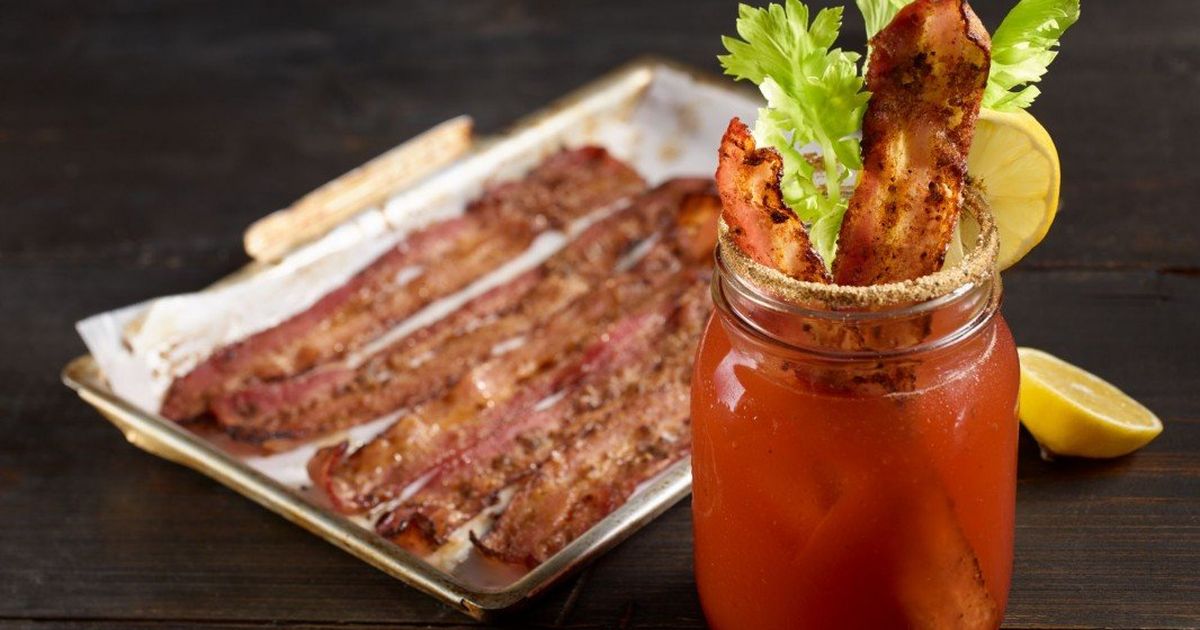 Spicy bacon bloody ceasar | Olymel