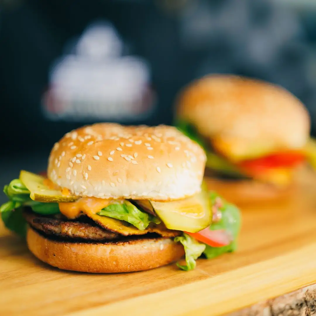 Smash burgers de porc et bacon