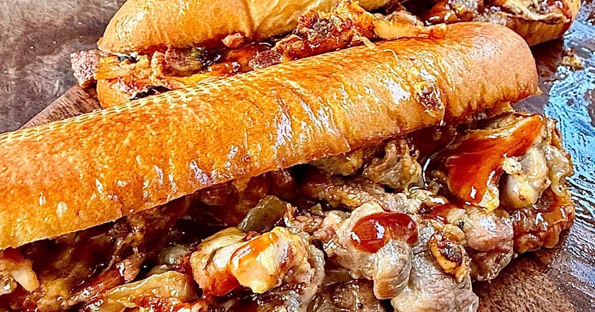 Pork Philly Cheese Steak Sandwich | Olymel