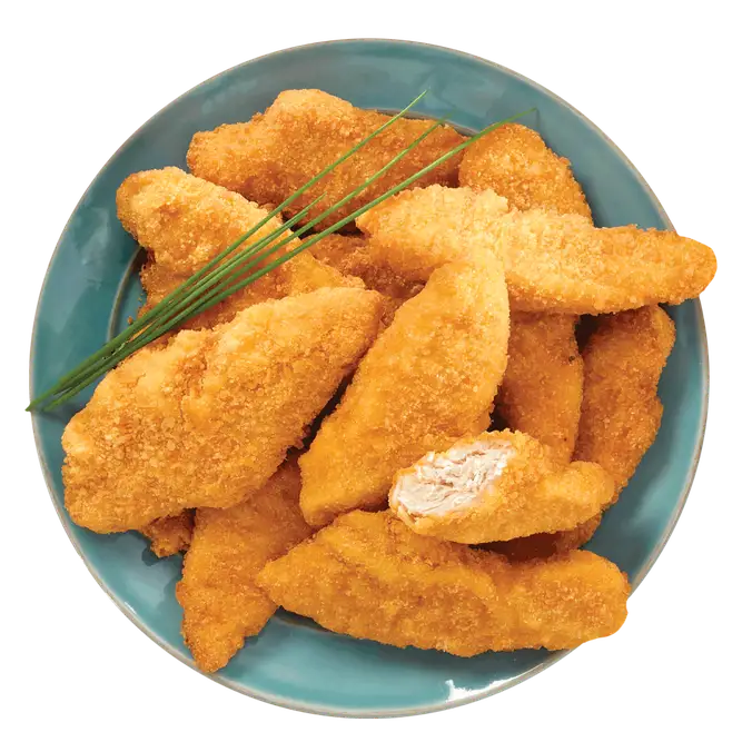 Filets dans assiette