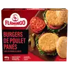 Burgers de poulet panés Flamingo