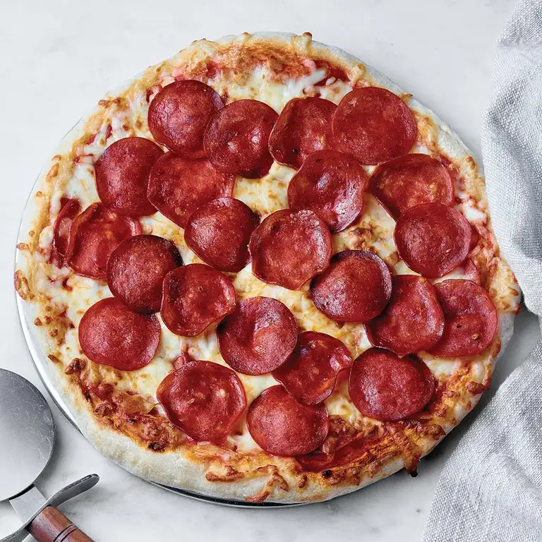 Pizza au pepperoni