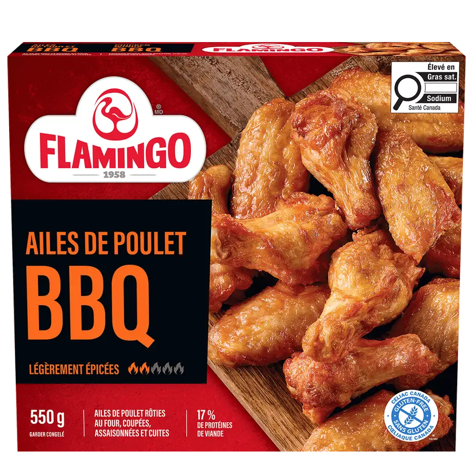 Ailes de poulet BBQ Flamingo