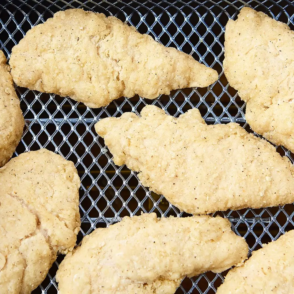 Love me tenders filets de poitrine de poulet panés , non cuits, halal