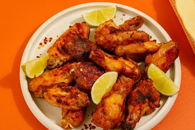 Ailes de poulet au BBQ
