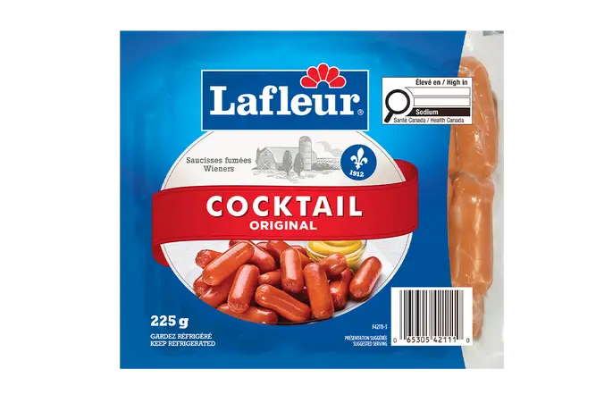 Saucisses fumées cocktail