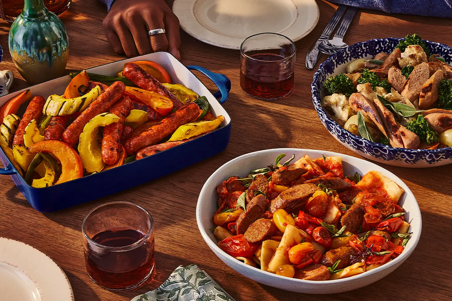 Plats avec saucisses La Fernandière