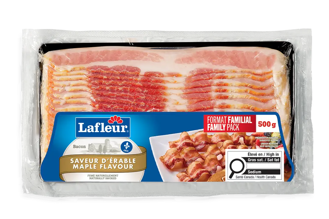 Bacon à la saveur d'érable