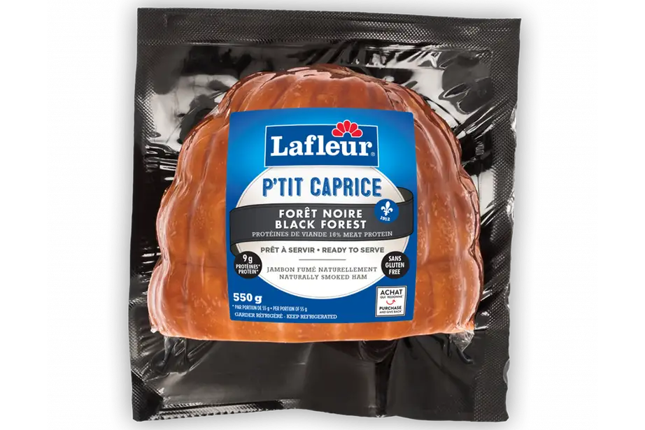 Jambon P'tit Caprice Forêt Noire Lafleur