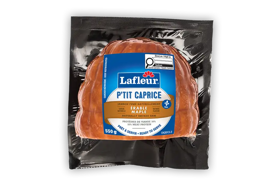 Jambon P'tit Caprice à l'érable