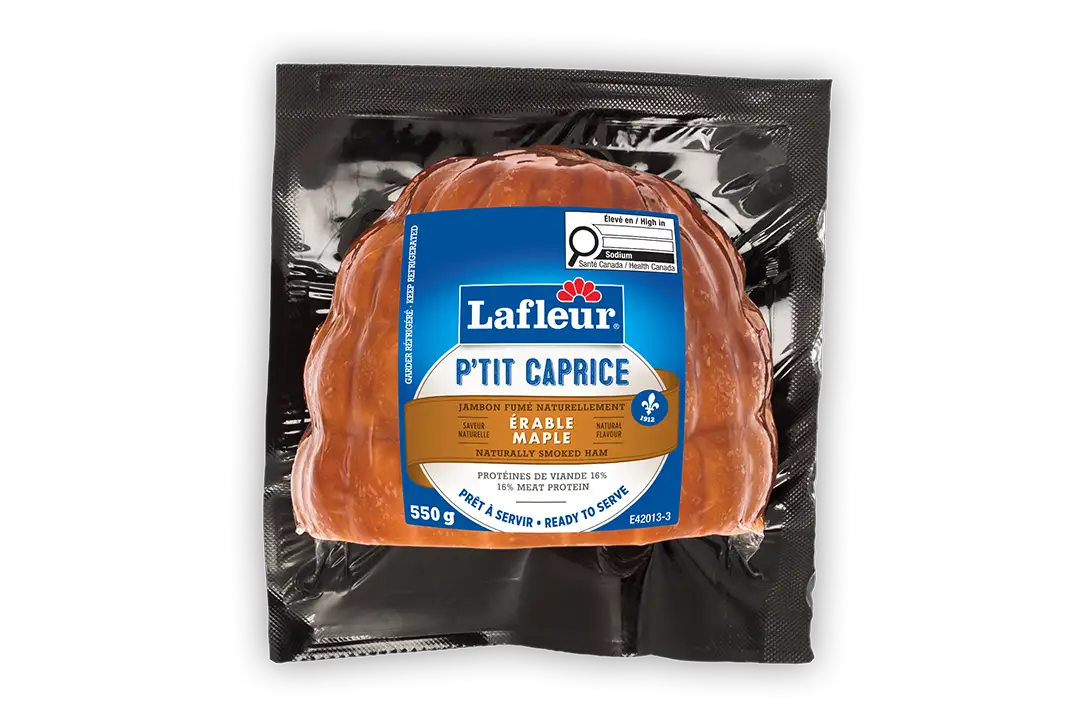 Jambon P'tit Caprice à l'érable