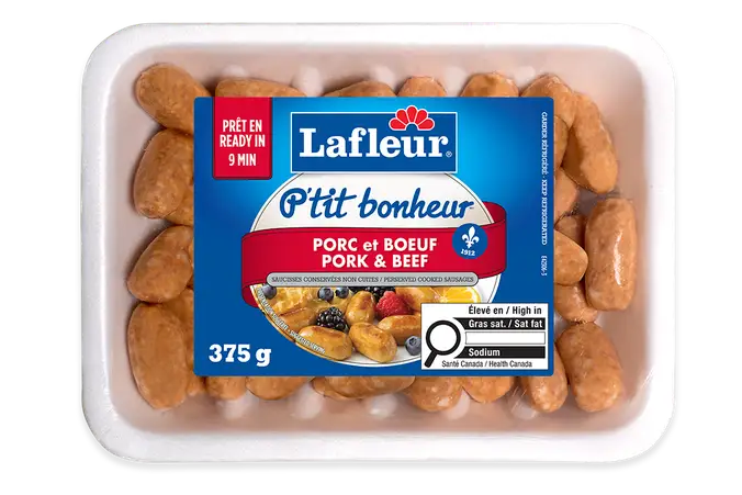 Saucisses cocktail P'tit bonheur porc et boeuf