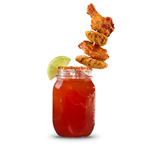 Bloody cesar style Flamingo