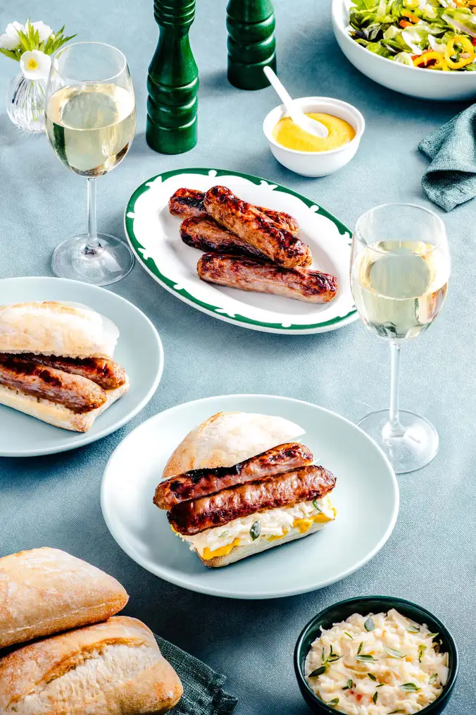 Saucisses La Fernandière avec accord cidre