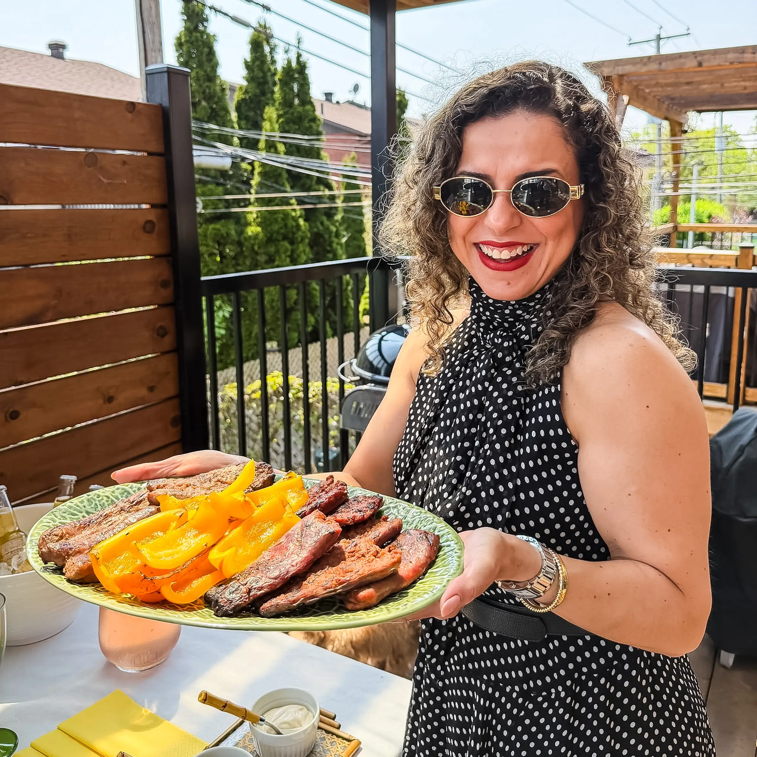 Carolina Safi nous montre comment monter un BBQ gourmet avec les produits La Fernandière