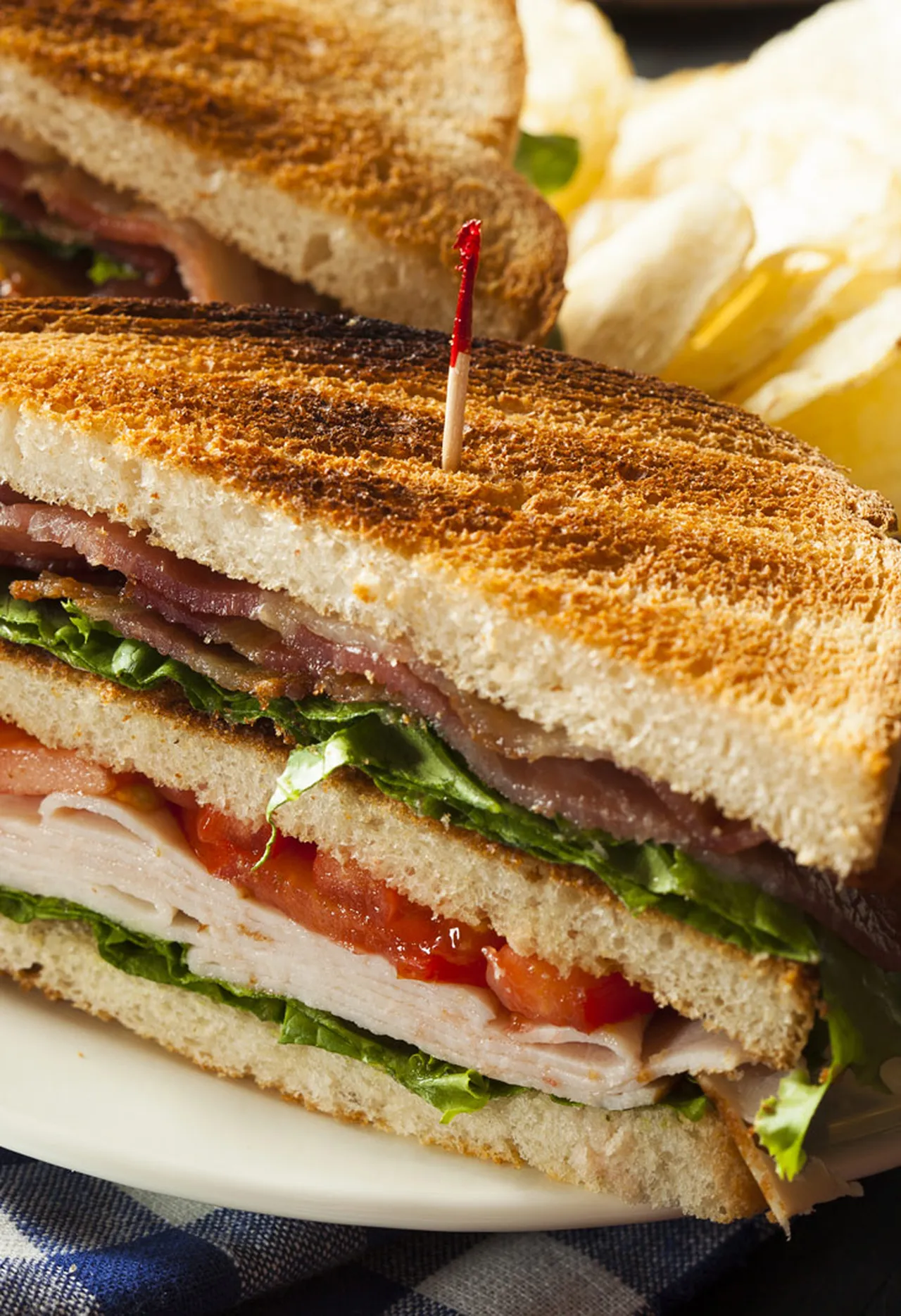 recette de club sandwich bacon et dinde