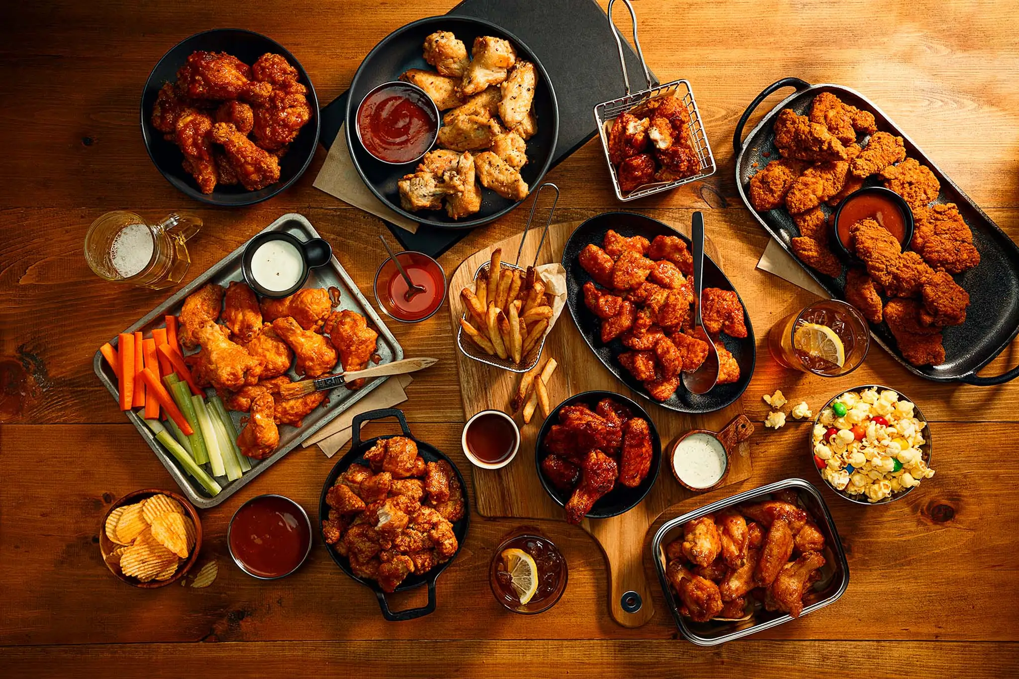 Tablée de produit Pinty's