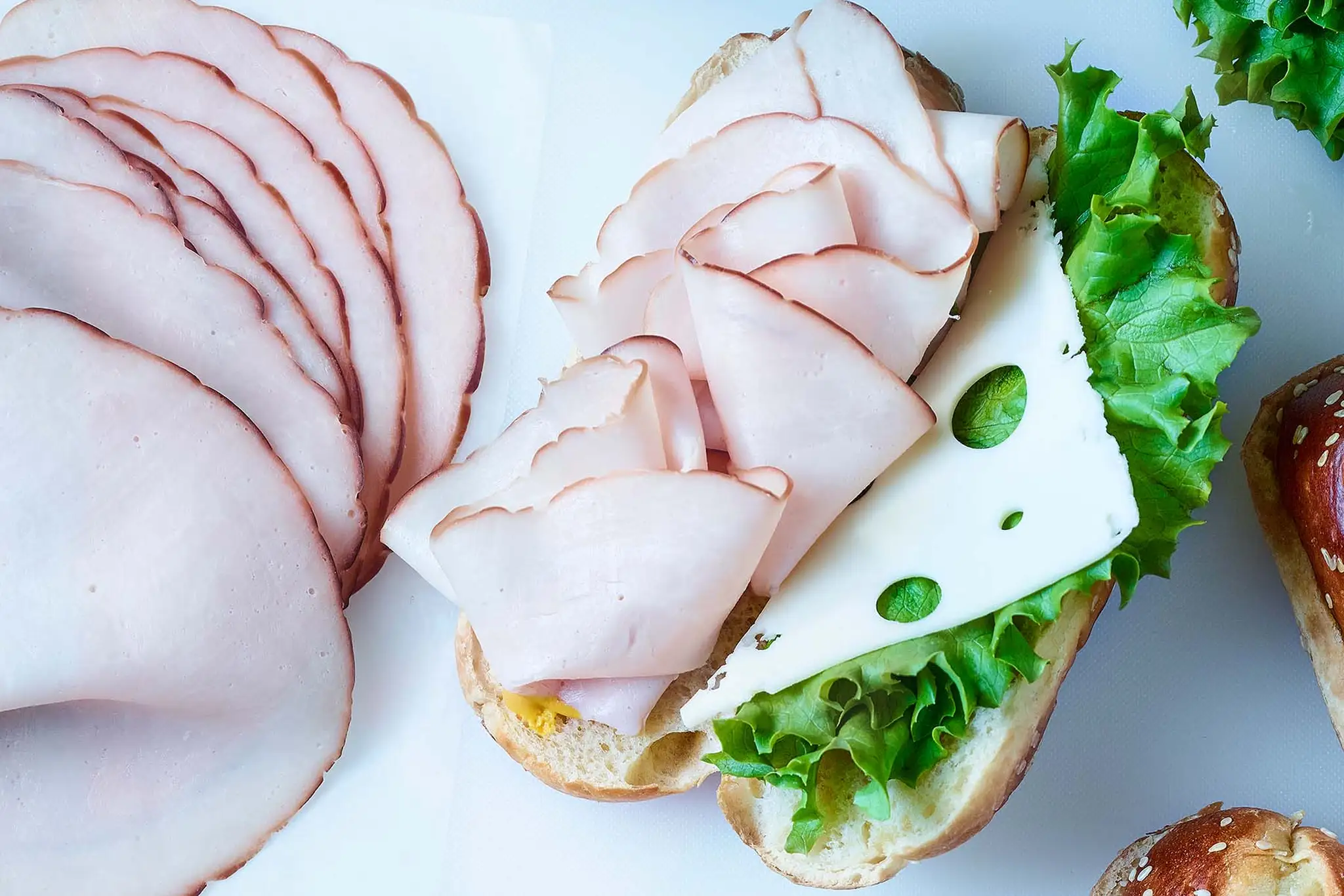 Sandwich au jambon forêt noire