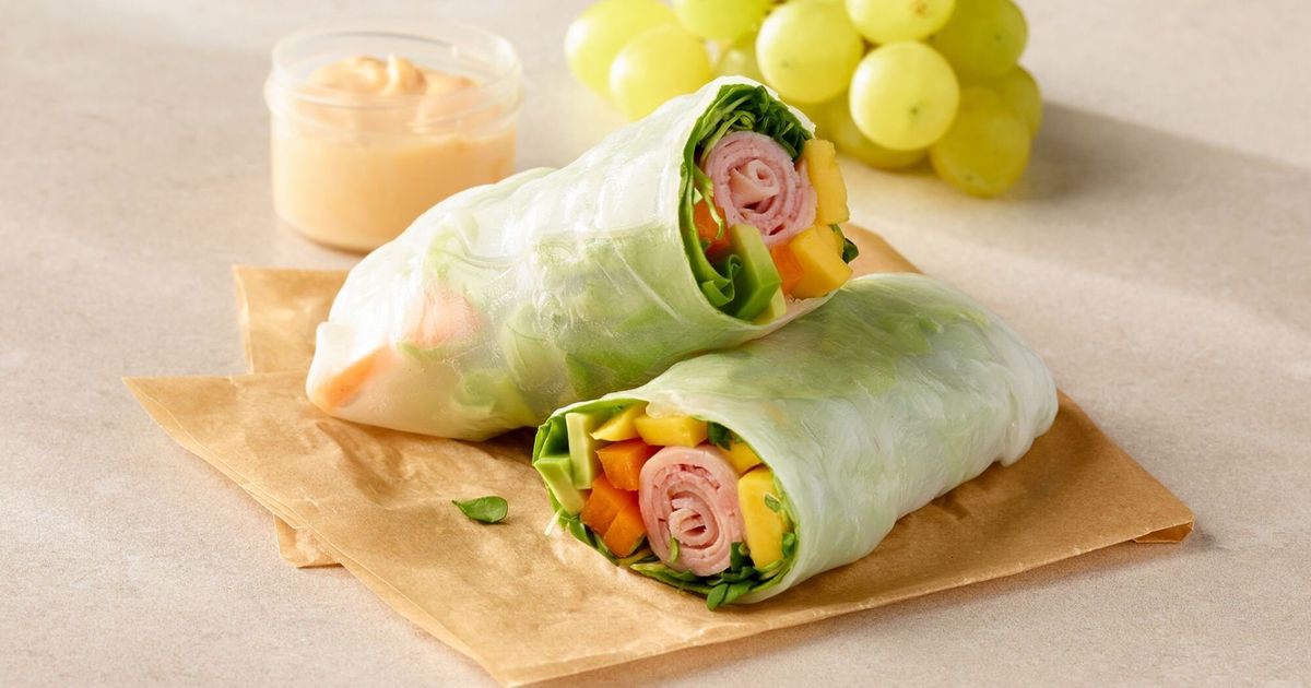 Ham & Mango Spring Rolls | Olymel