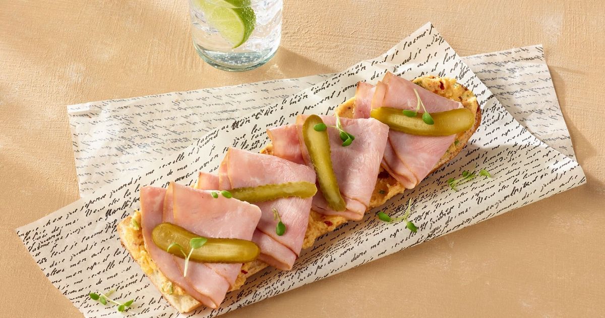 Ham & Cowboy Butter Tartine | Olymel