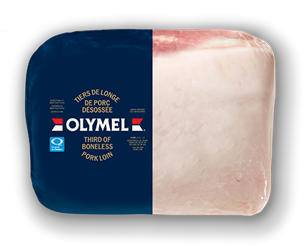 Tiers de longe de porc désossée