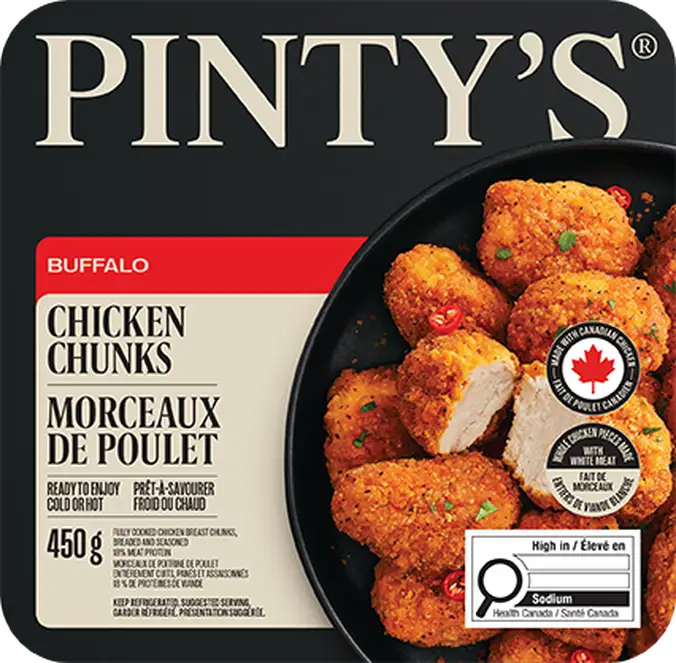 Morceaux de poulet buffalo prêt-à-savourer