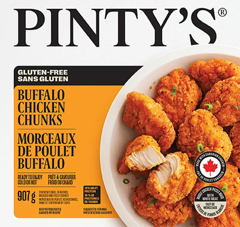 Morceaux de poulet buffalo multivac costco sans gluten