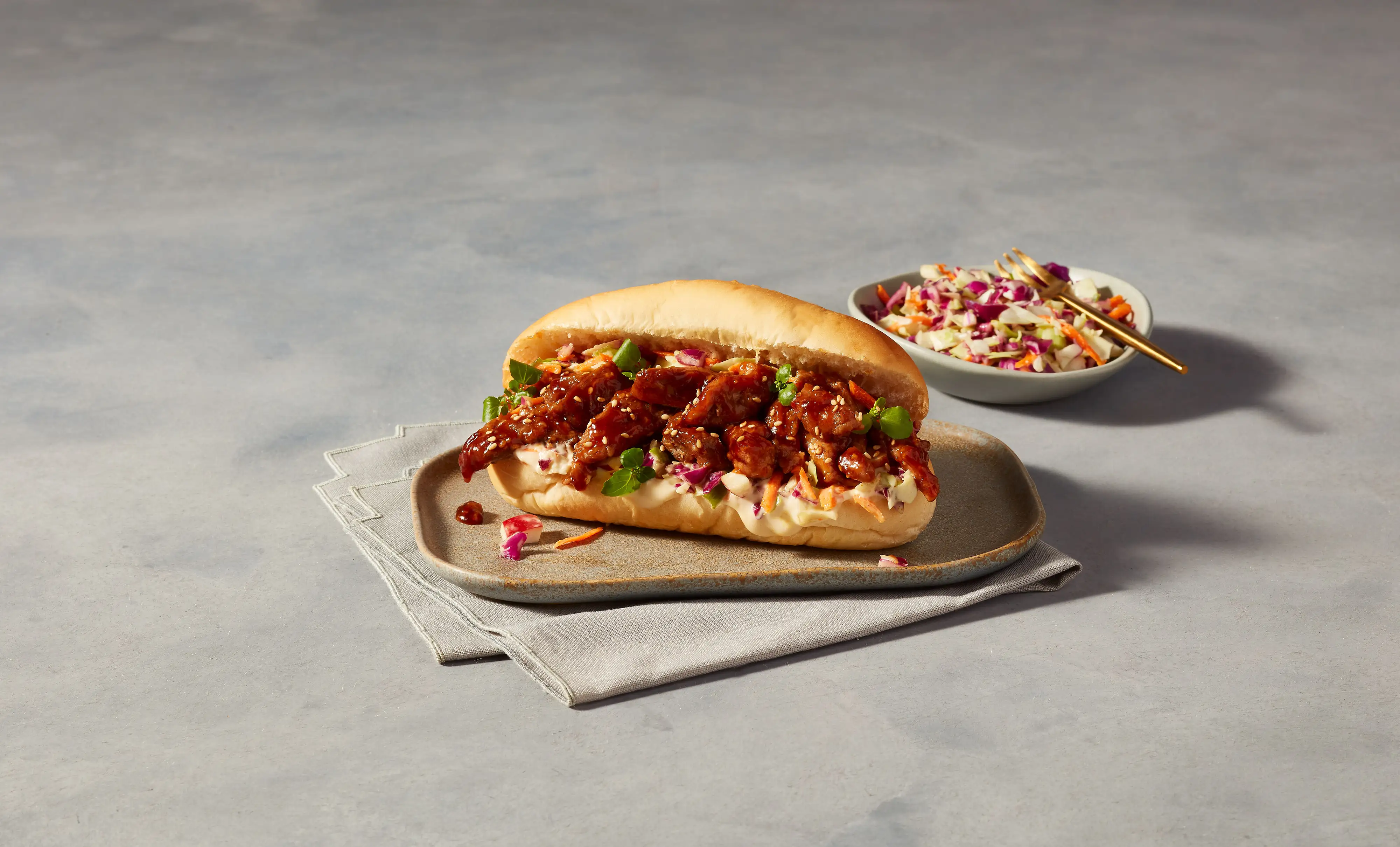 Sandwich coréen au porc Bulgogi