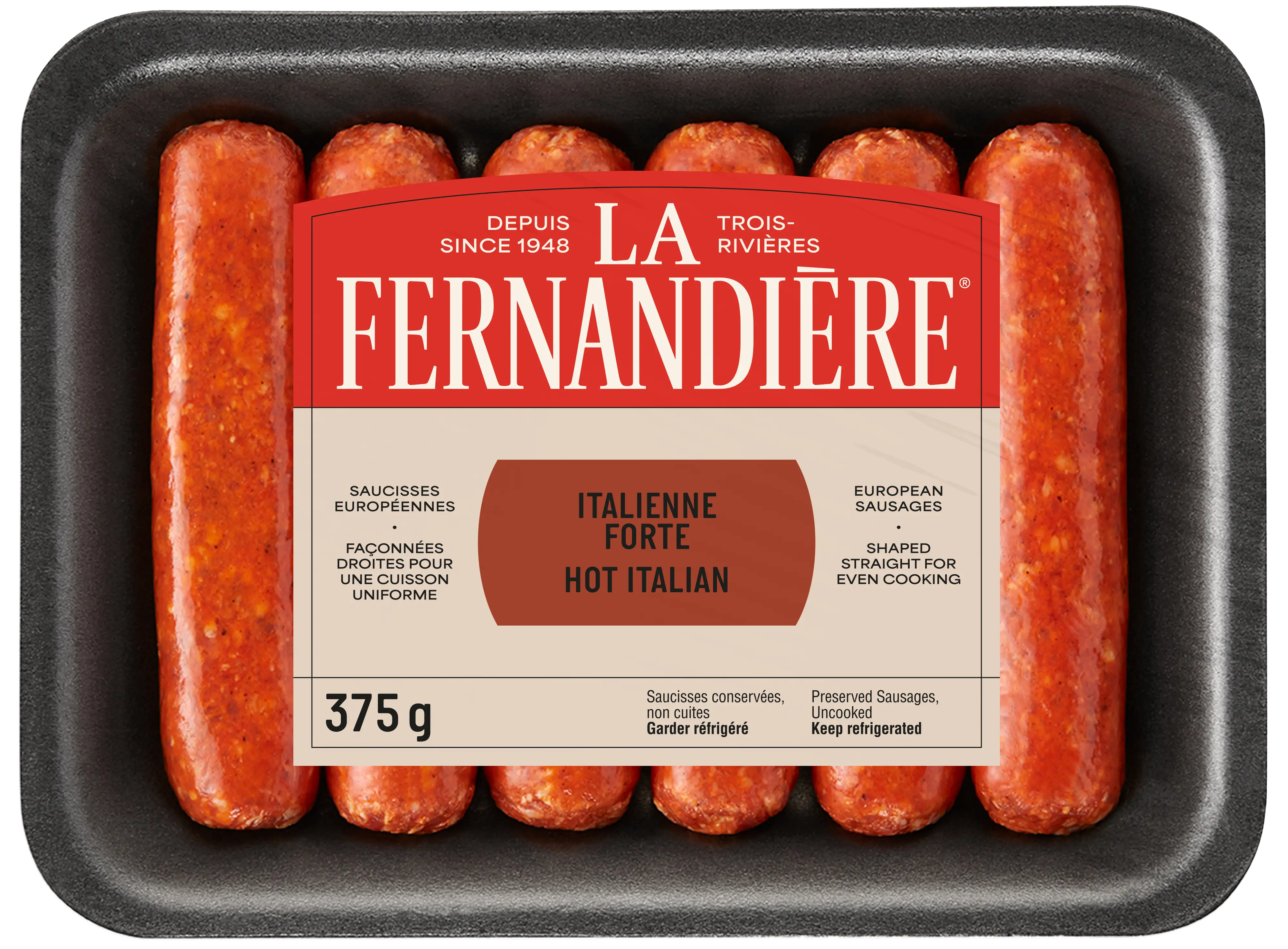 Saucisses italienne forte La Fernandière