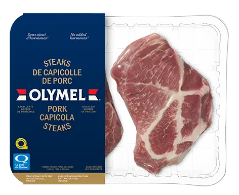 steak de capicolle de porc