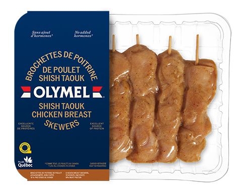 brochettes poulet shish taouk