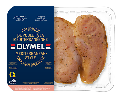 poitrines de poulet mediterraneenne