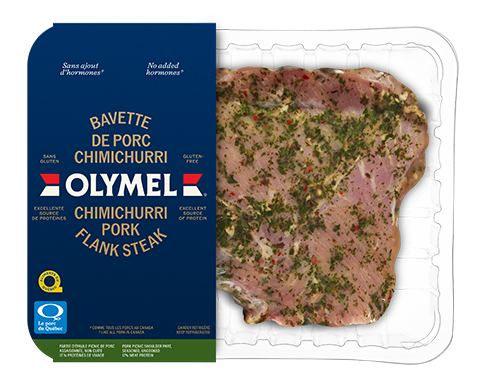 bavette de porc chimichurri
