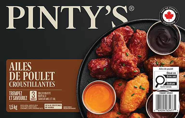 Ailes de poulet croustillantes Pinty's