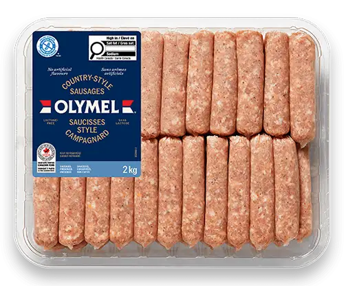 Saucisses style campagnard
