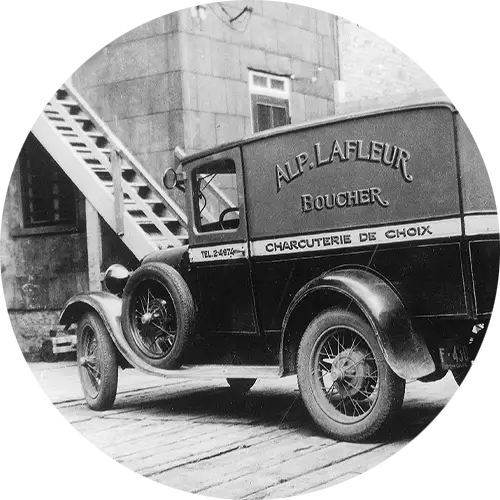 Camion Lafleur pour livraison