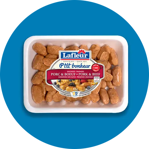 P'tit bonheur saucisses déjeuner cocktail